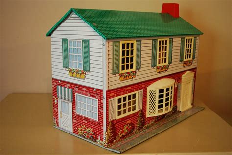 furniture for metal doll houses|vintage metal dollhouses for sale.